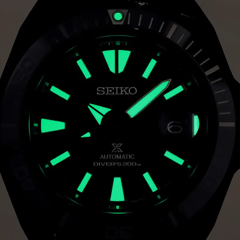 Seiko Prospex Samurai 'Night Vision' Limited Edition Men's Watch- SRPH97K1